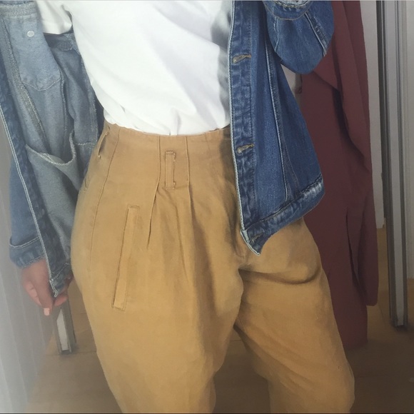 Hunter's Run Pants - Vintage Camel high waisted pants